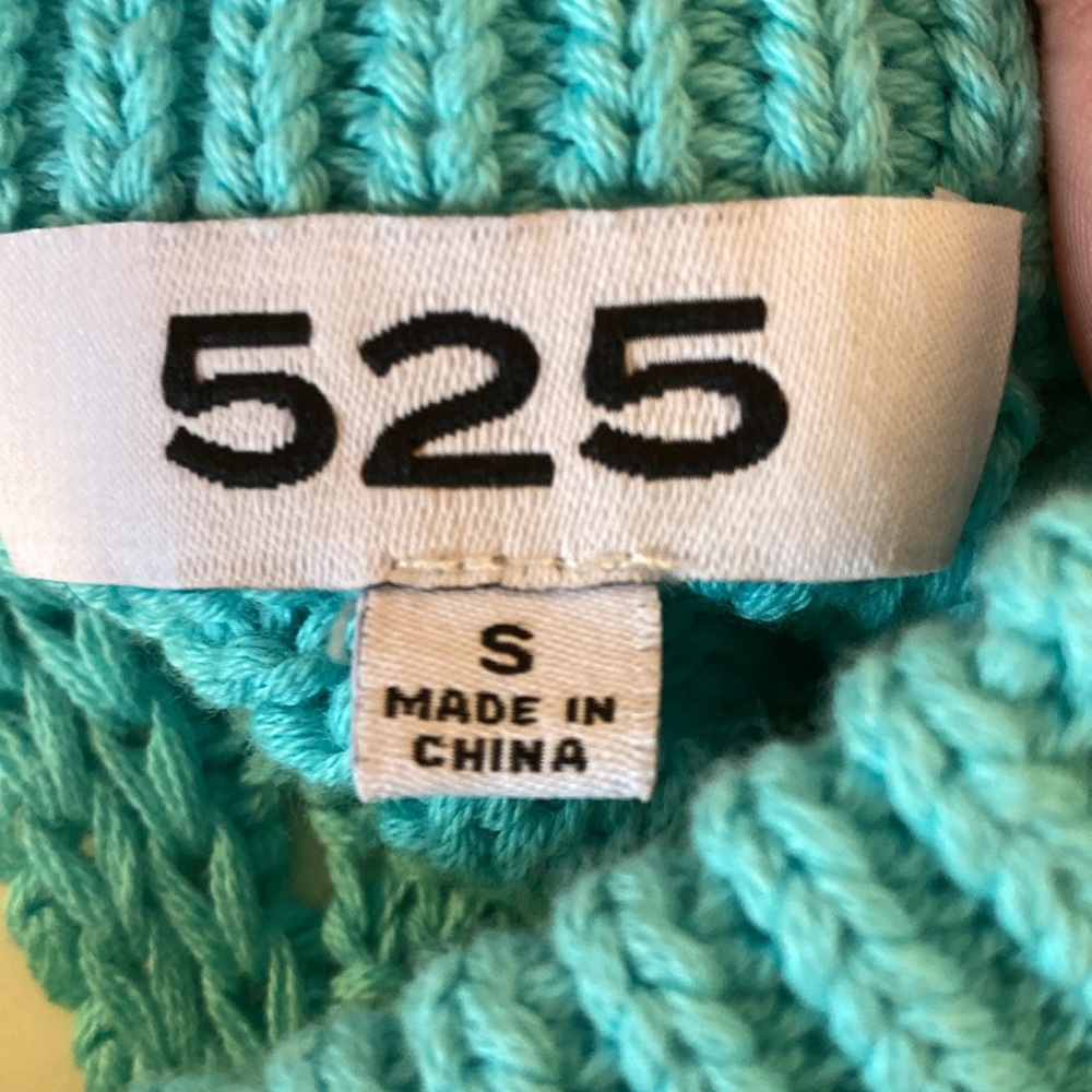 525 America Crochet Zigzag Striped Tank Small - Picture 4 of 7